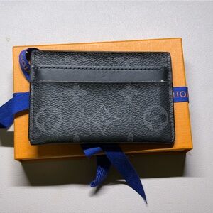Louis Vuitton Monogram Black Card Holder